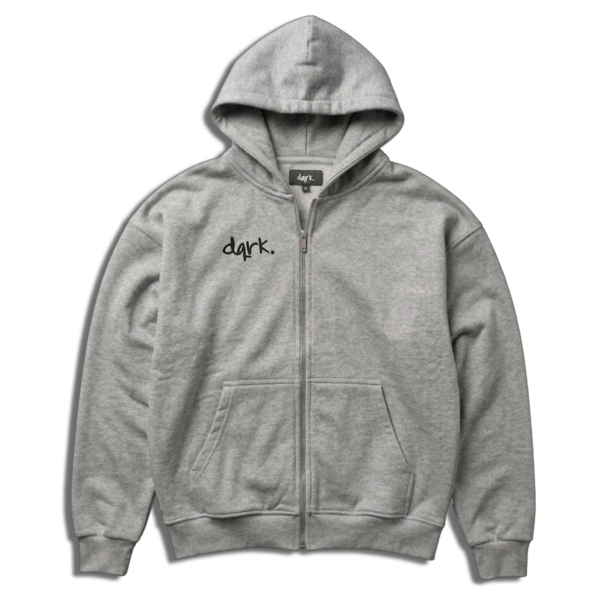 "DEATH OF THE LAZY" Oversized Zipper "DQRK"