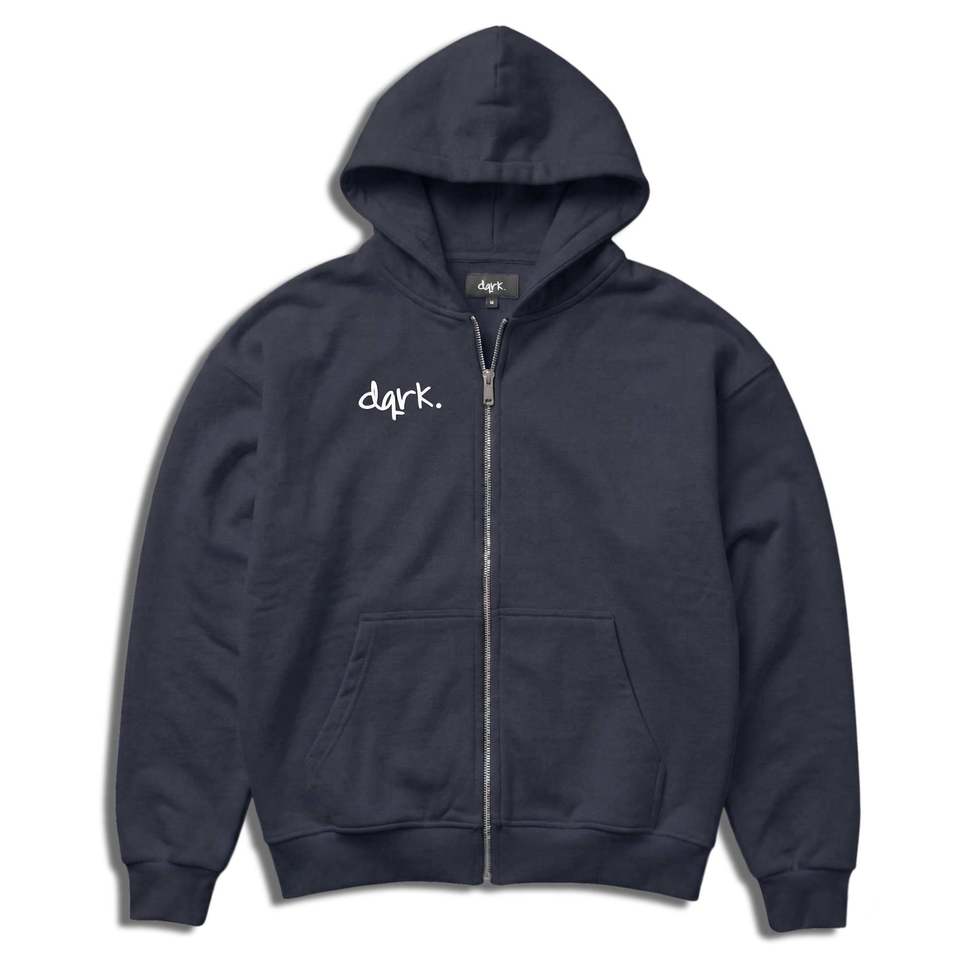 "DEATH OF THE LAZY" Oversized Zipper "DQRK"