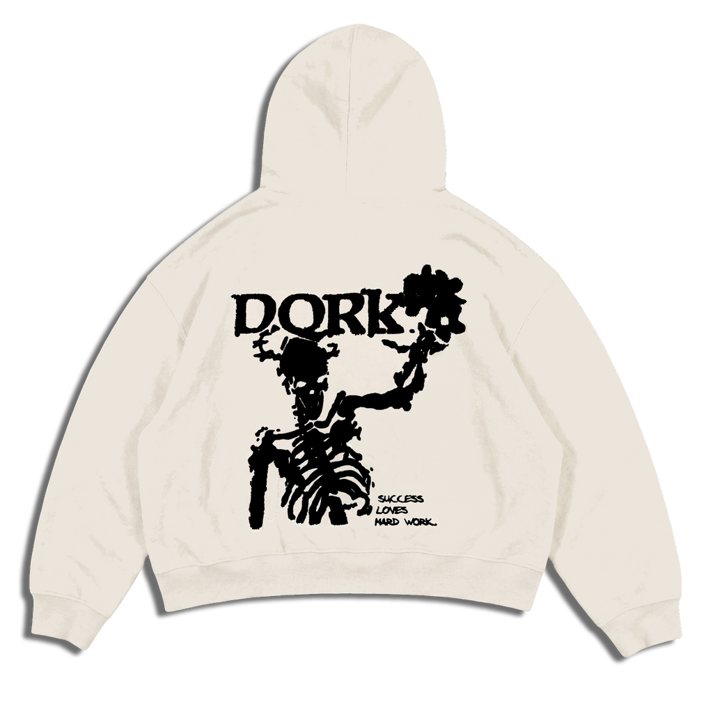 "DEATH OF THE LAZY" Oversized Hoodie "DQRK"