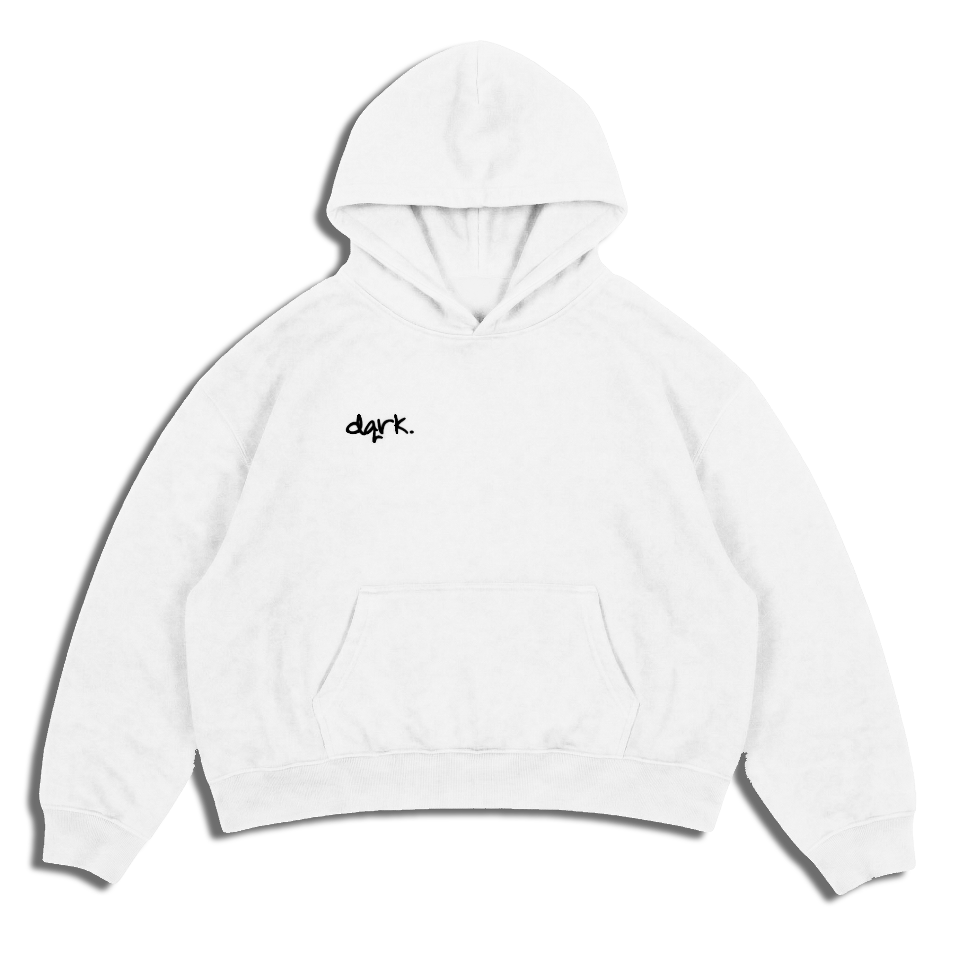 "DEATH OF THE LAZY" Oversized Hoodie "DQRK"