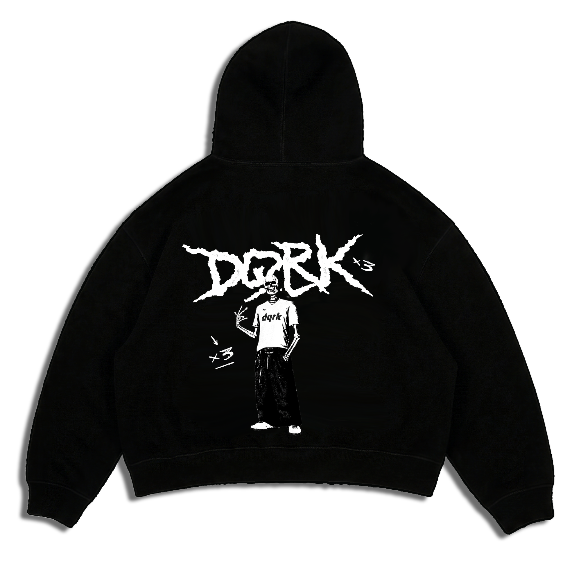 Triple Threat (x3) Oversized Hoodie