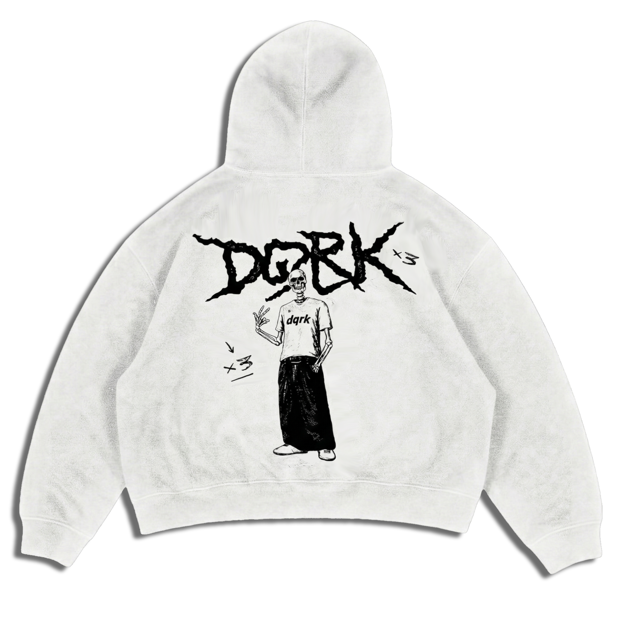 Triple Threat (x3) Oversized Hoodie
