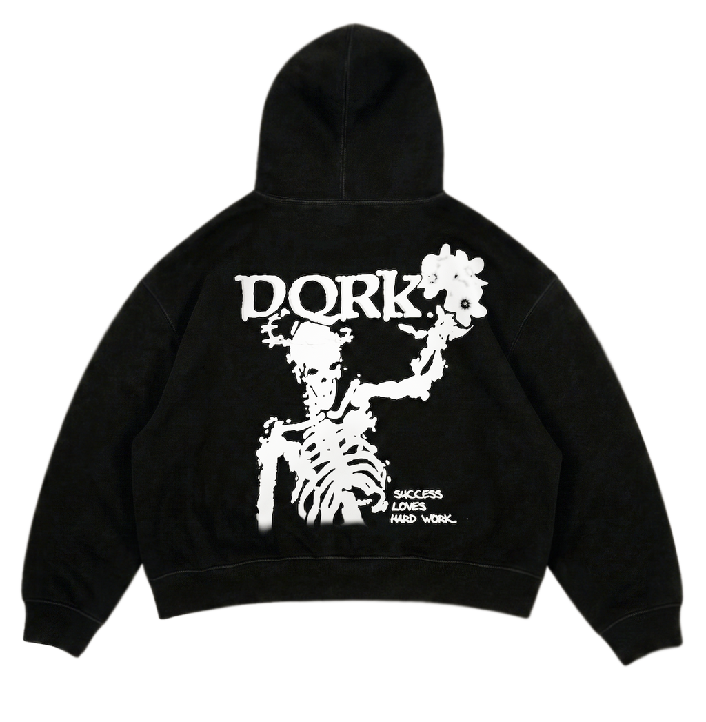 "DEATH OF THE LAZY" Oversized Hoodie "DQRK"